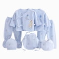 thumbnail image 1 of Paguaki Preemie Baby Boy Girl Cotton Gift Baby Girl Boy Accessories Set Essentials5-piece Set Comfort Soft Gifts Layette Set Shower Gift Set, 1 of 6