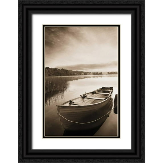 Pahl, Janel 23x32 Black Ornate Wood Framed with Double Matting Museum Art Print Titled - Secret Escape