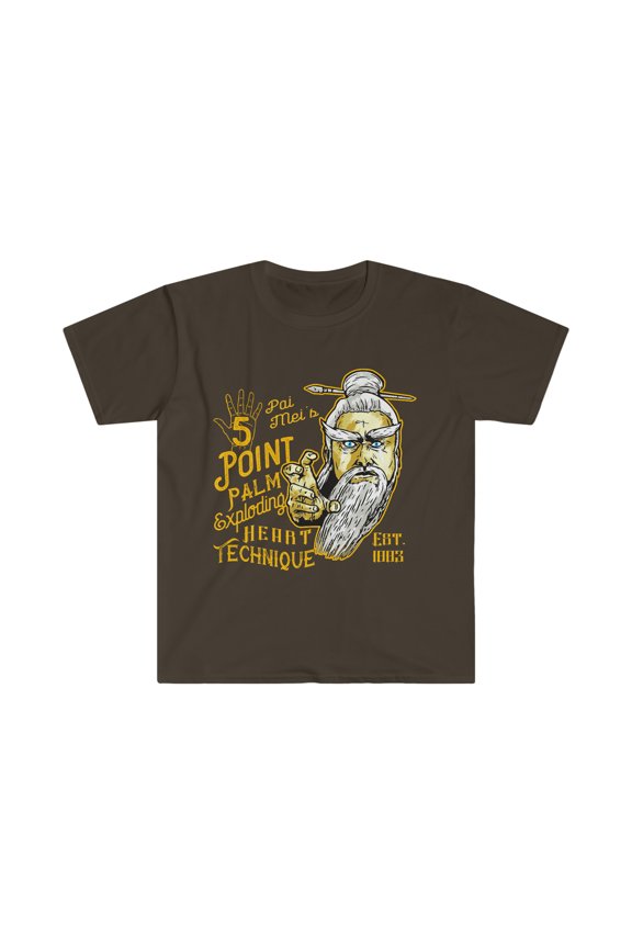 Pai Mei 5 Point Palm Exploding Heart technique T-Shirt