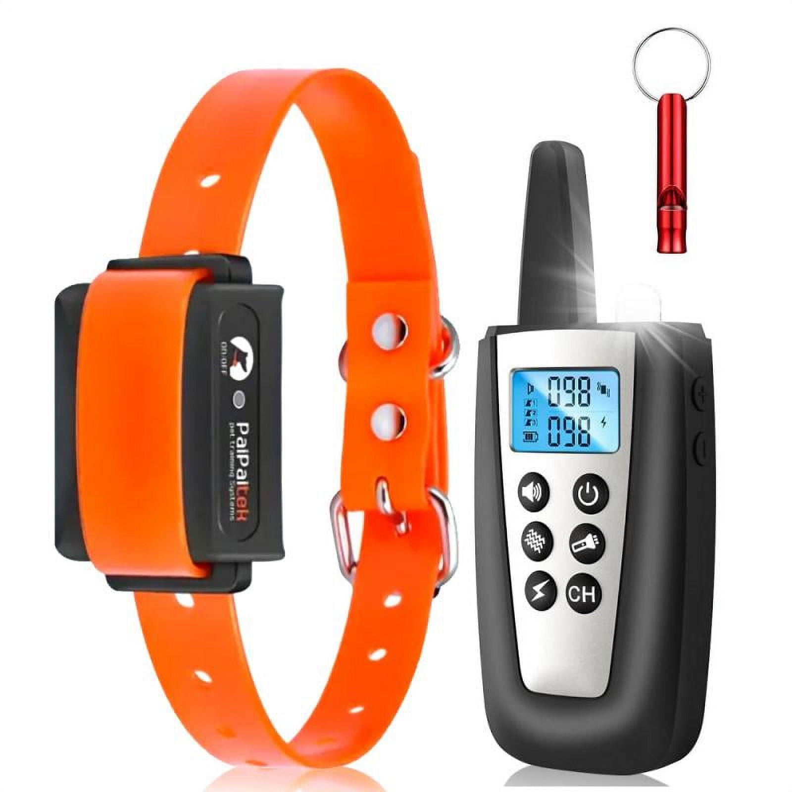 PaiPaitek Dog Bark Collar with Remote,2 IN 1 Auto Anti Bark Collar&Training Collar Combo with
