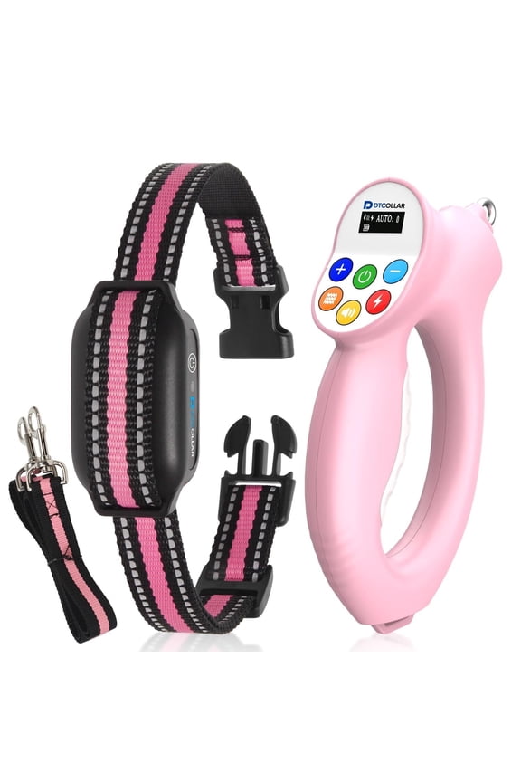 Shock Collar with Leash for Large Dogs 1600ft Waterproof 3 Training Modes