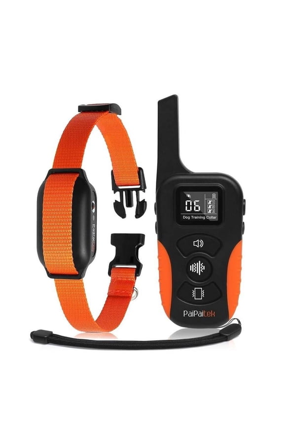 No Shock Dog Training Collar with Remote 3300ft Range, Vibrating Dog Collar Beep&Vibrate Only,Waterproof&Rechargeable,Buzz Collar for Dogs 5-120 lbs