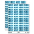 thumbnail image 1 of Paid Details Check Number Amount Date Invoice Sticker Set - Light Blue - Gloss Finish - 1.25" Mini, 1 of 7