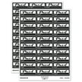thumbnail image 1 of Paid Details Check Number Date Invoice Sticker Set - Black - Gloss Finish - 1.75" Medium, 1 of 7