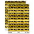 thumbnail image 1 of Paid Details Check Number Date Invoice Sticker Set - Yellow - Gloss Finish - 1.75" Medium, 1 of 7