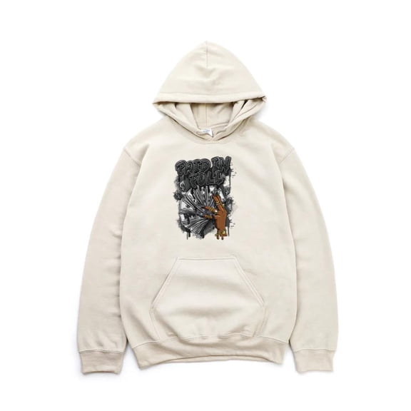 Paid In Full Graphic Fear 4s Match Hustle Mindset Money Power Streetwear Hoodie, for men & women, up to size 5XL