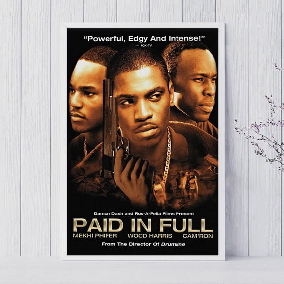 Paid In Full Movie Poster, Wall Art, Unframed Paper Poster 24x36in