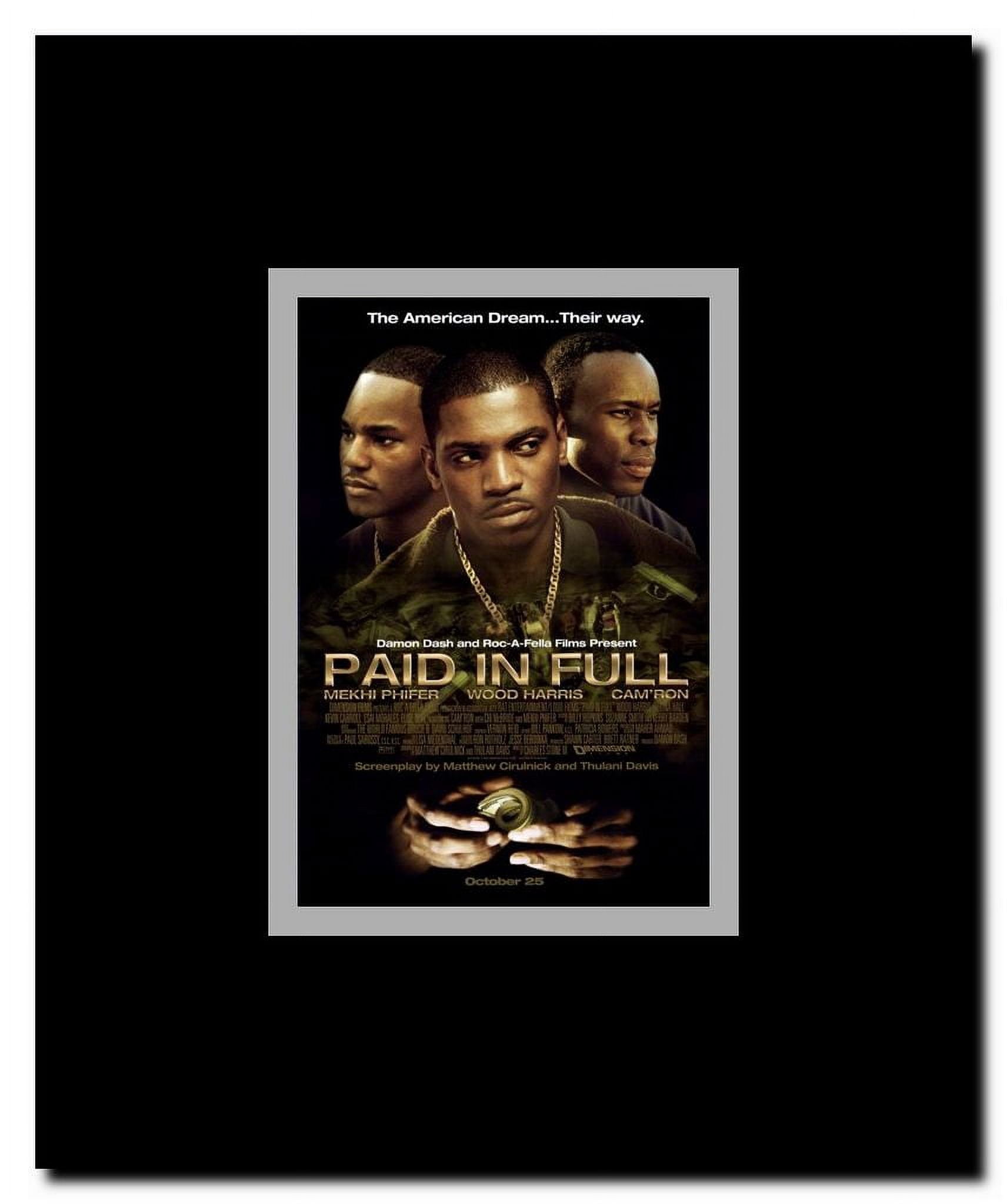 Paid in Full Framed Movie Poster