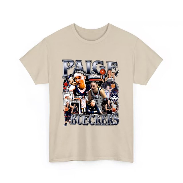 Paige Bueckers Buckets Unisex Tshirt, Basketball Player Slam Dunk