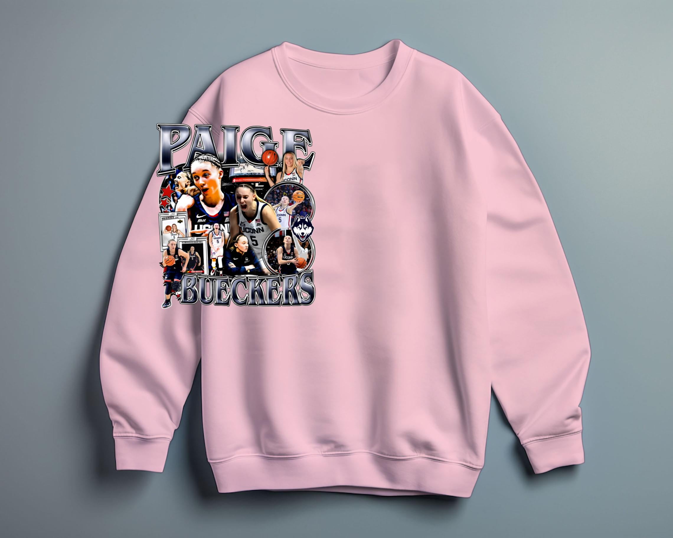 Paige Bueckers Buckets Unisex Tshirt, Basketball Player Slam Dunk