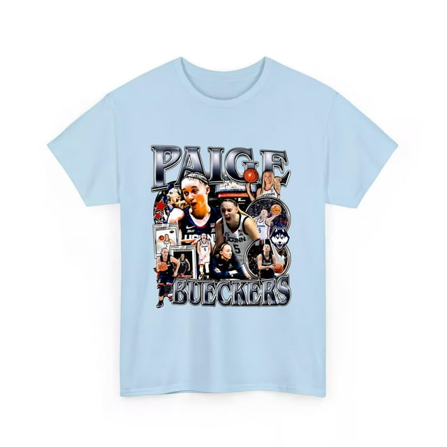 Paige Bueckers Buckets Unisex Tshirt, Basketball Player Slam Dunk