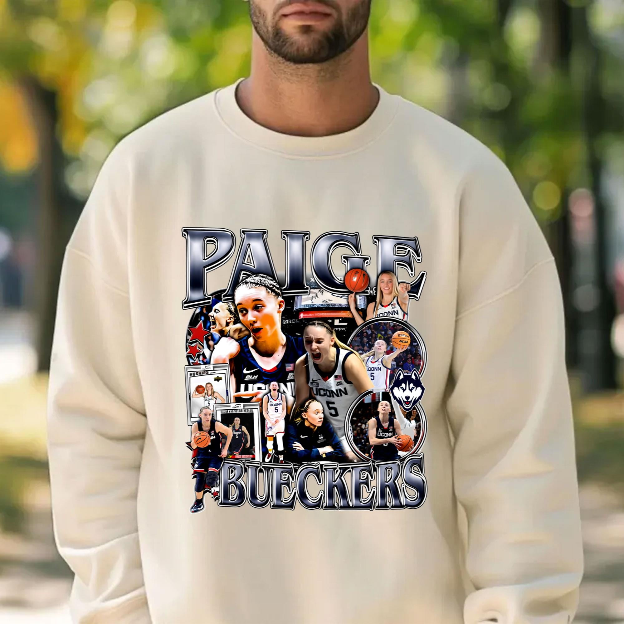 Paige Bueckers Buckets Unisex Tshirt, Basketball Player Slam Dunk
