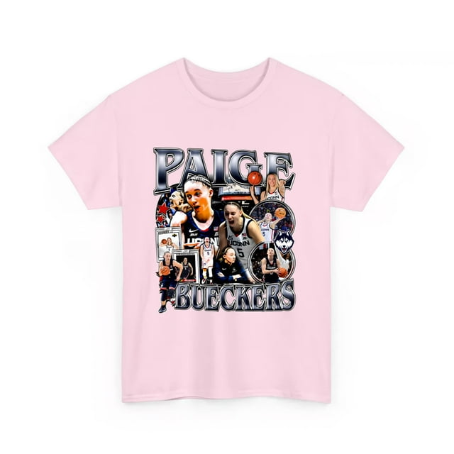 Paige Bueckers Buckets Unisex Tshirt, Basketball Player Slam Dunk