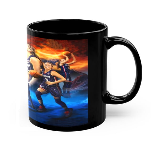 Paige Bueckers Custom Ceramic MugArt That Survives the Microwave.