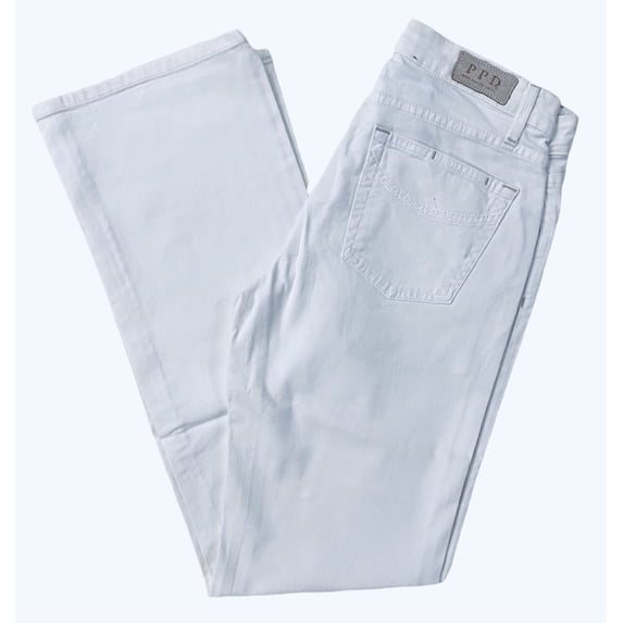 Paige Men's JRG Straight Leg Relaxed Fit Strecth Premium Denim Jeans in White (30)