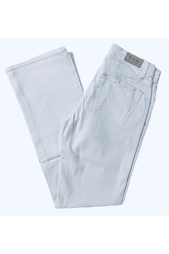 Paige Men's JRG Straight Leg Relaxed Fit Strecth Premium Denim Jeans in White (33)