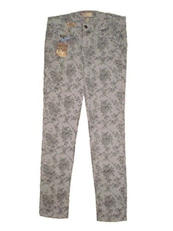 Peg Ankle Skinny Stretch Cotton Jeans Pants, Cloud (26)