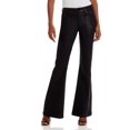 thumbnail image 1 of Paige Womens Genevieve Mid-Rise Coated Flare Jeans, 1 of 2