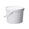 thumbnail image 1 of Pail with Handle, Polypropylene, 1.5 Quart, White, 10 Piece, 1 of 7
