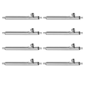 Pailebi 8PCS Watch Band Pins, 23mm Quick Release Spring Bars Stainless Steel for Fitbit Versa/Versa 2/Versa Lite/Versa Special Edition Watch Band(1.8x23mm)