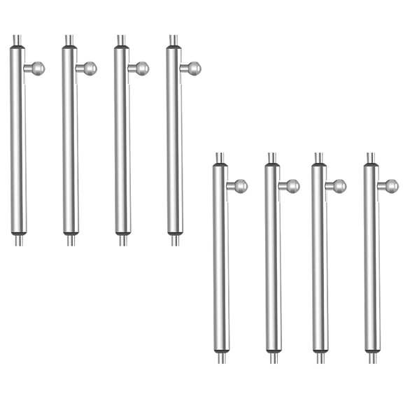 Pailebi 24mm Quick Release Spring Bars, 8 PCS 316 Stainless Steel No-Tool Replacement Spring Bars for Watch Bands Straps(1.8x24mm)