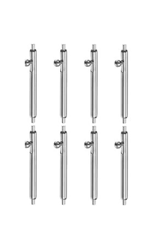 22mm Quick Release Spring Bars Watch Pins,8PCS Stainless Steel Watch Replacement Band Pins(1.8x22mm)