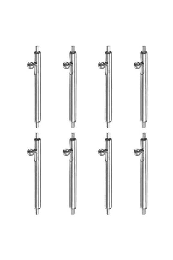 26mm Quick Release Spring Bars, 8 PCS 316 Stainless Steel No-Tool Replacement Spring Bars for Watch Bands Straps(1.8x26mm)