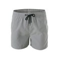 thumbnail image 1 of Paille Men Summer Beach Lounge Board Short Swim Trunks Bathing Suit Pocket Mesh Lining, 1 of 2