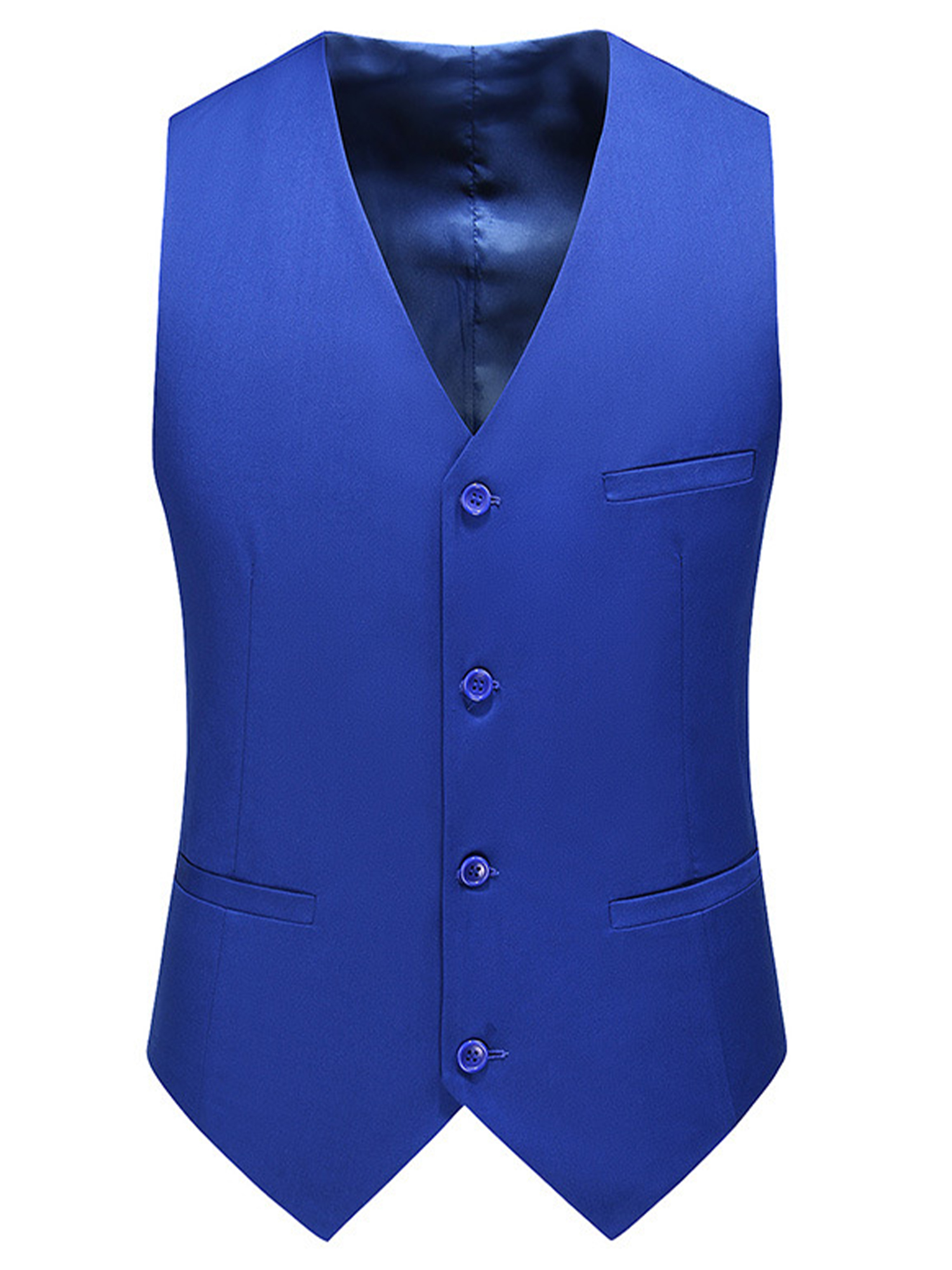 Paille Mens Business Dress Vests Solid Color Suit Vest Sleeveless Waistcoat Slim Fit Tuxedo