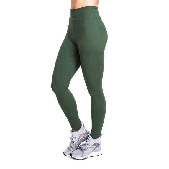 Paille Women High Waist 7/8 Length Tummy Control Compression Sport Workout Leggings Dry Fit Sportwear Tights Pants