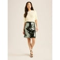 thumbnail image 1 of Scoop Women's & Women's Plus Paillette Sequin Mini Skirt, Sizes XS-4X, 1 of 4
