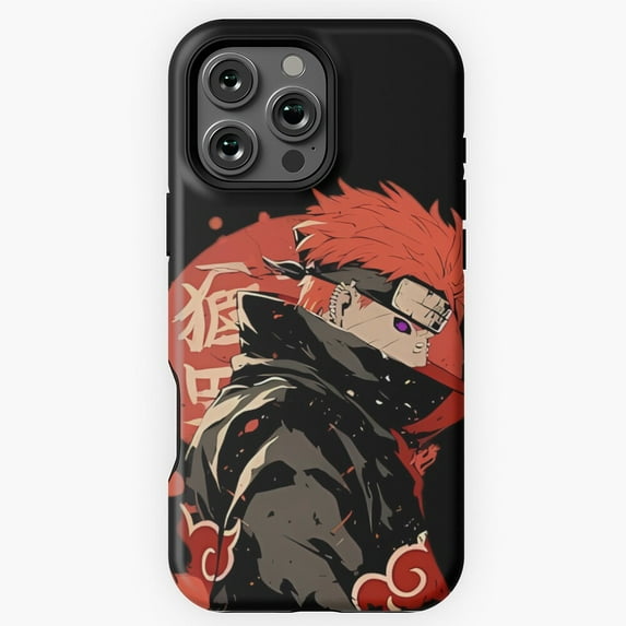 Pain Nagato Akatsuki Anime Art Phone Case for iPhone 16 15 14 13 12 11 Pro Max