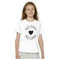 thumbnail image 1 of Pain No Gain Motivational Workout Girls Kids T Shirt Tees Teen Brisco Brands X, 1 of 6