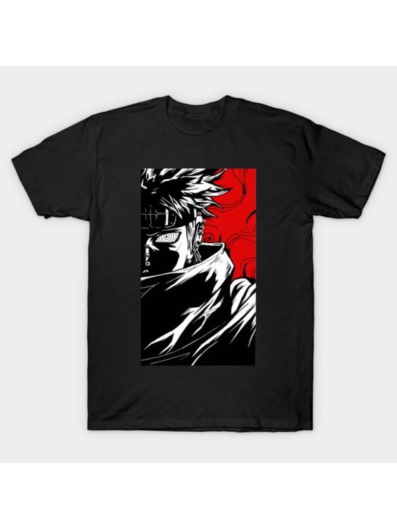 Pain Red Cloud Akatsuki - Naruto Anime T-Shirt Sizes S-5Xl GooGate