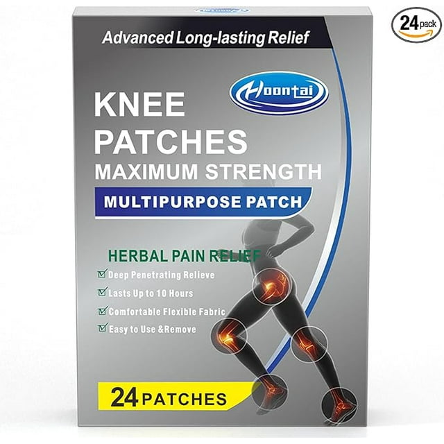 Pain Relief Patches for Men & Women Knee Pain Relief Patch 24 Count