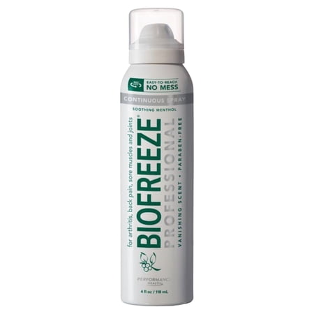 Pain Relieving Spray 4 oz. 360? Spray, Colorless Formula, 10.5% Menthol 1 Each - (Pack of 3)