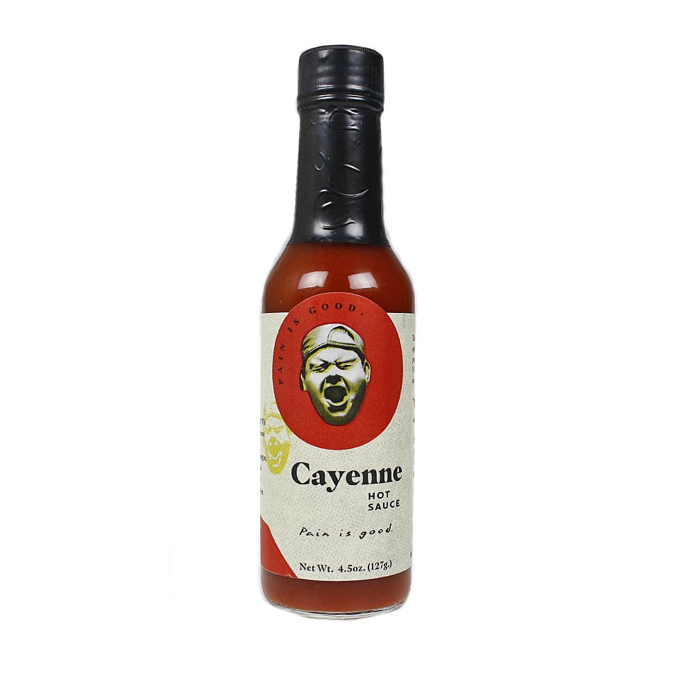 Pain is Good Cayenne Table Hot Sauce Kansas City Chief Approved Sauce 4
