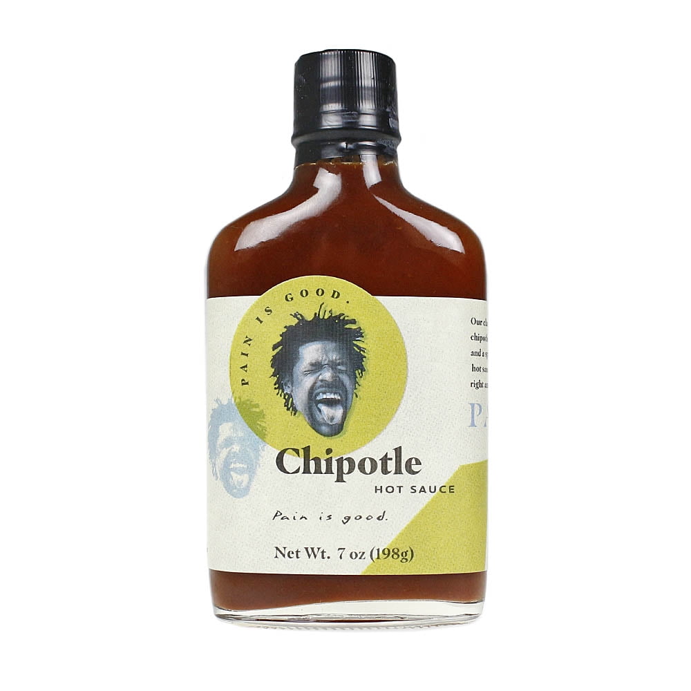 Pain is Good Chipotle Hot Sauce Small Bathes Big Flavors KC Chief