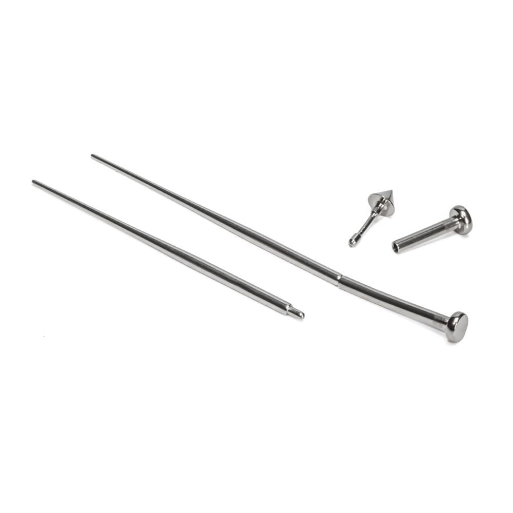 LOKFF Stainless Steel Piercing Taper 20G 18G 16G Taper Insertion