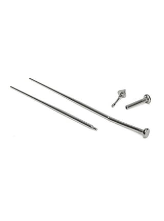  BodyAce G23 Titanium Threadless Piercing Taper, Insertion Pin,  Body Piercing Stretching Kit Assistant Tool for Nose/Ear/Navel/Lip/Eyebrow  [14G,16G,18G] : Beauty & Personal Care