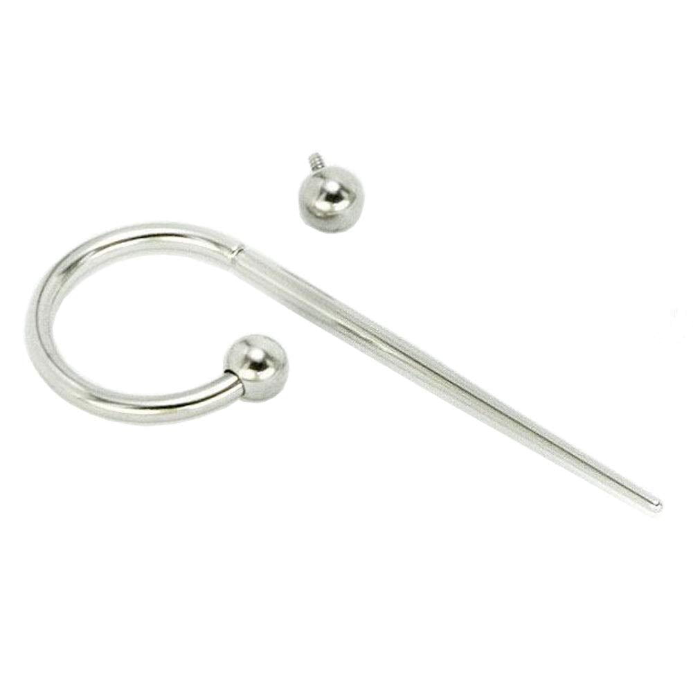 2xthreaded Taper For Threaded Jewelry Piercing Tool Stainless Steel For  Ears