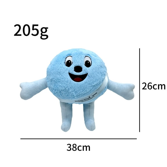 Painkiller Oxycontin Plush Toy, Funny Smiley Face Plush Toy, Halloween Christmas Cute Stuffed Doll, Gift for Kids Game Lovers