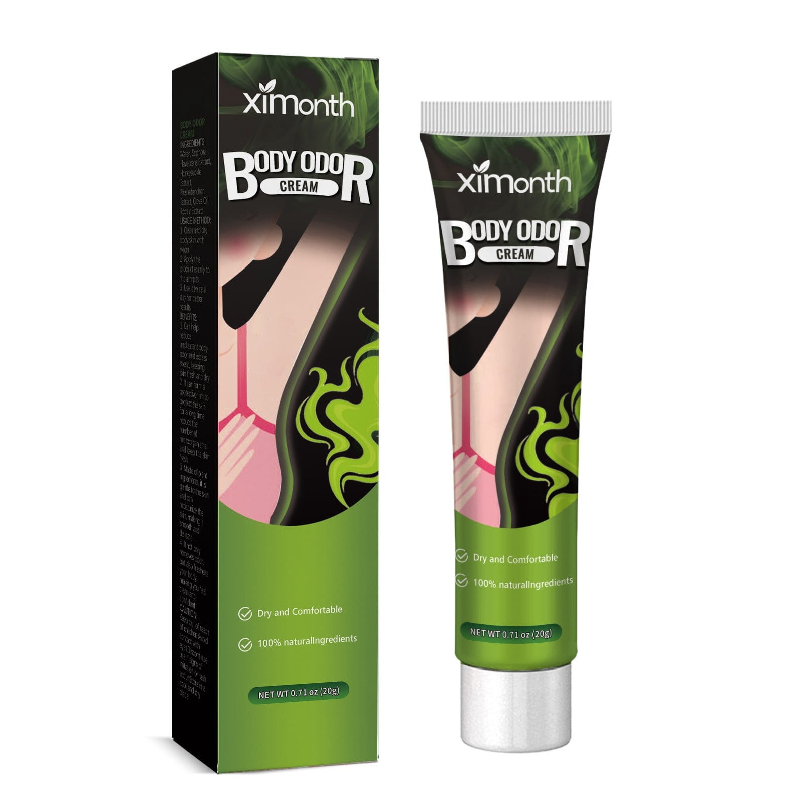 Painless Flawless Exfoliating Underarm Care Cleans Underarm Odor Body Odor Sweat Odor Refreshing