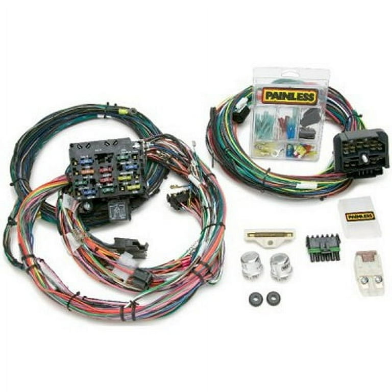 Painless Performance Chassis Harness 23 Circuit 87-91 Jeep YJ 10111 Painless Performance Chassis Harness 23 Circuit 87-91 Jeep YJ 10111