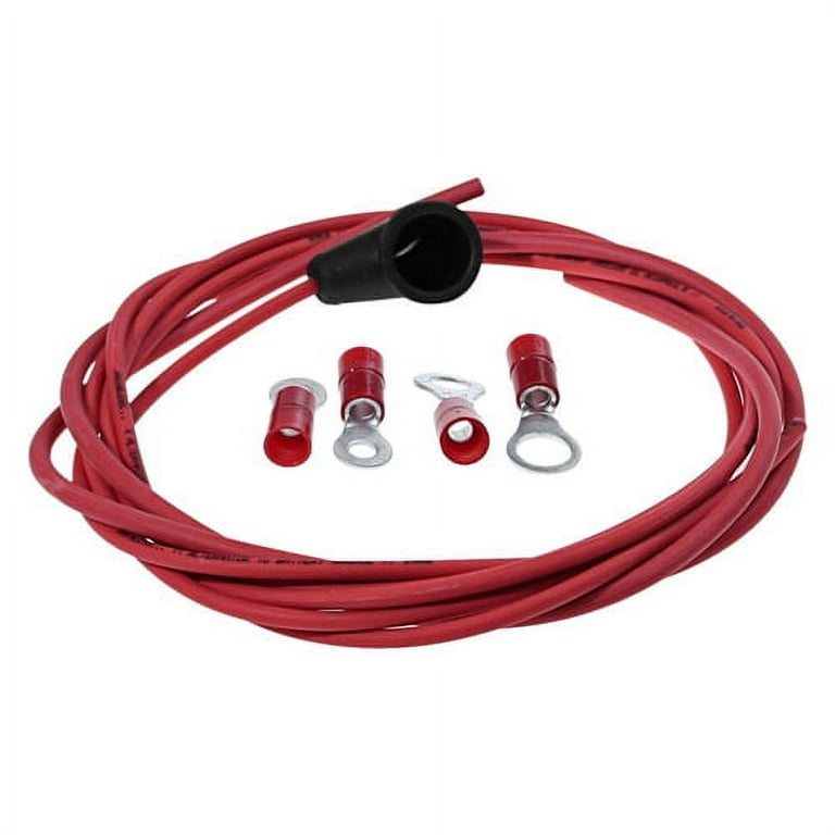 Painless Performance High Output Alternator Wire w/Boot 30709 Painless Performance High Output Alternator Wire w/Boot 30709