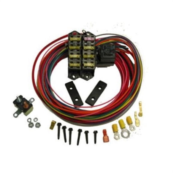 Painless Performance 70117 PAN70117 CIRKIT BOSS AUX FUSE BLOCK