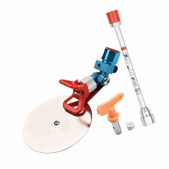 Paint 7/8-Inch Universal Spray Guide Accessory Tool For For Airless Paint Sprayer With Anti- Baffle 517 Tip Extension Pole Tip Seal