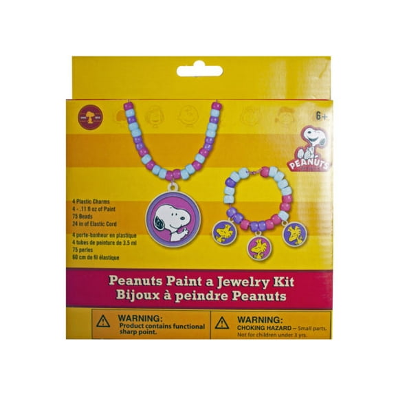 Paint A Jewelry Kit- Peanuts (156 Units Included)