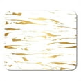 thumbnail image 1 of Paint Black Gold Golden and White Modern Abstract Design Ink Pattern Brush Glitter Splash Mousepad Mouse Pad Mouse Mat 9x10 inch, 1 of 3