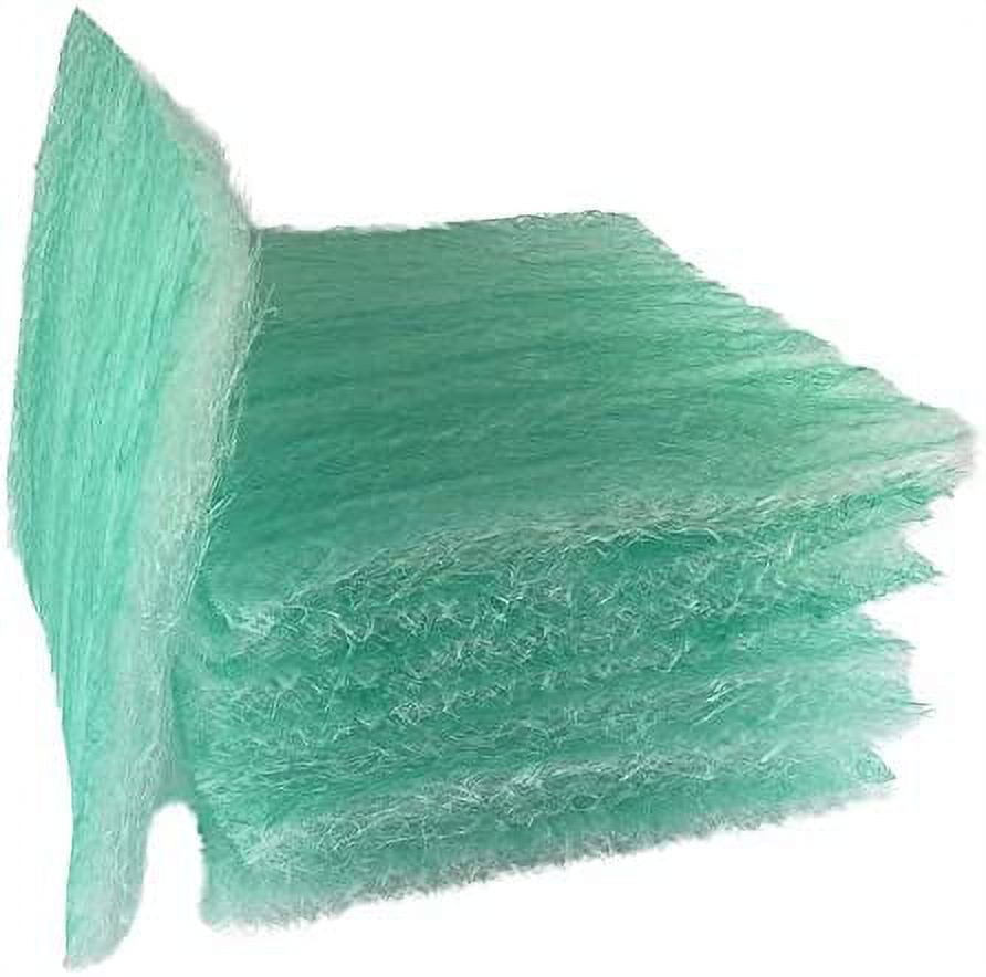 Paint Booth Exhaust Pad, 20.5" x 20.5" (100/case) 15 Gram Fiberglass Paint Arrestor for Spray